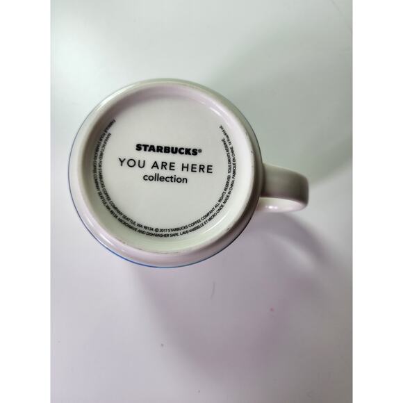 STARBUCKS 2017 Blue Memphis You Are Here Series Coffee Mug - Picture 3 of 6